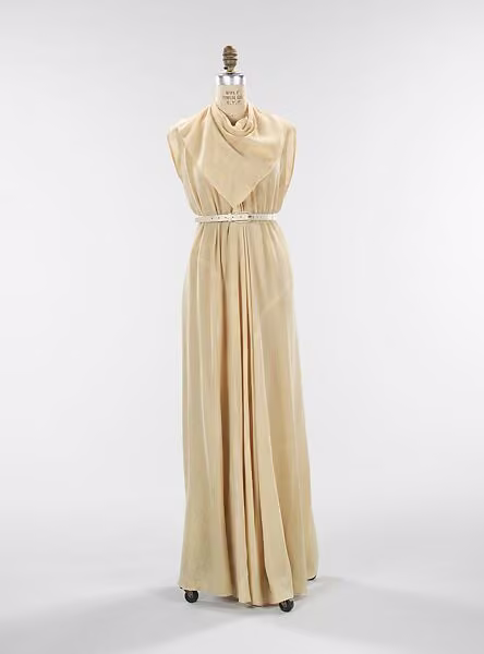 Evening dress, Elizabeth Hawes, ca. 1935