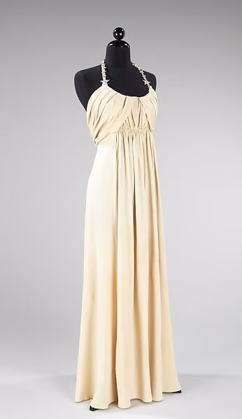 Evening dress, House of Vionnet, 1938