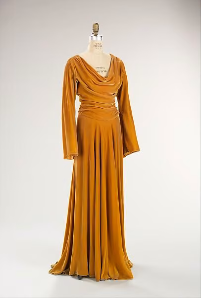Evening dress, Valentina, 1939
