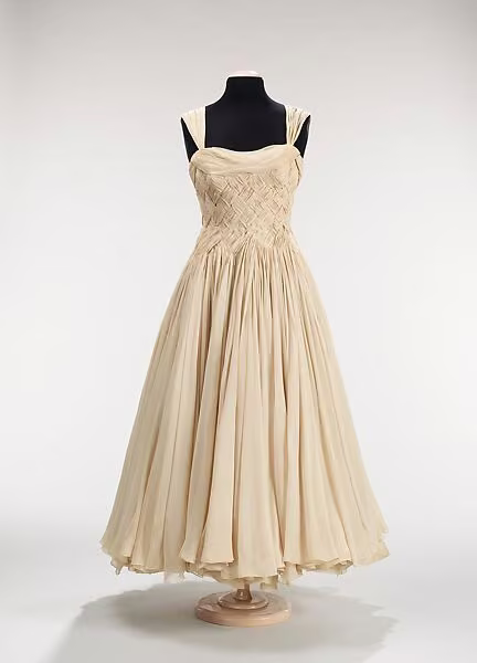 Evening dress, Jean Dessès, ca. 1955