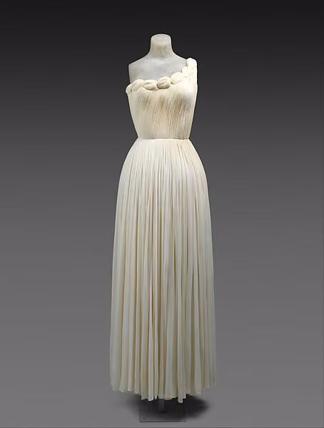 Evening dress, Madame Grès, 1958