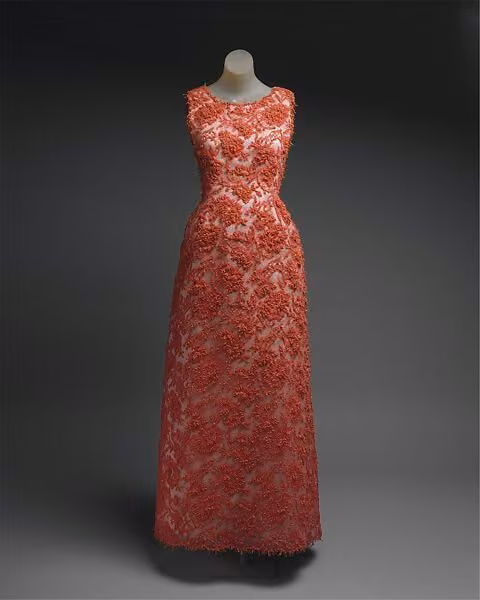 Evening dress, House of Givenchy, 1963