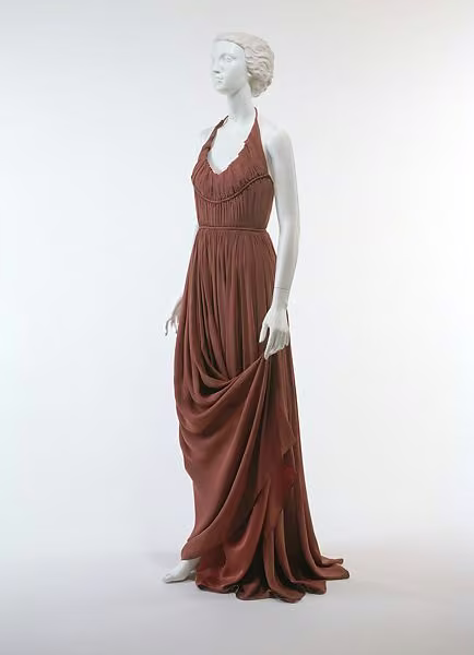 Evening dress, Edward Molyneux, 1949