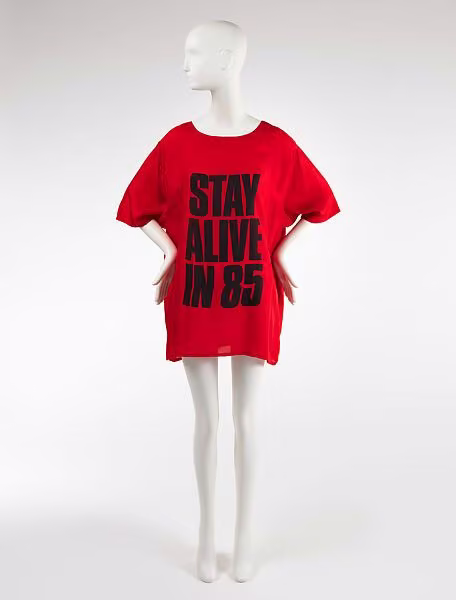 T-shirt, Katharine Hamnett London, 1985