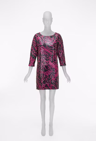 Dress, Stephen Sprouse, fall/winter 1983–84