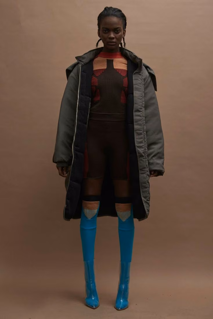 Look 1, Yeezy, fall/winter 2016–17