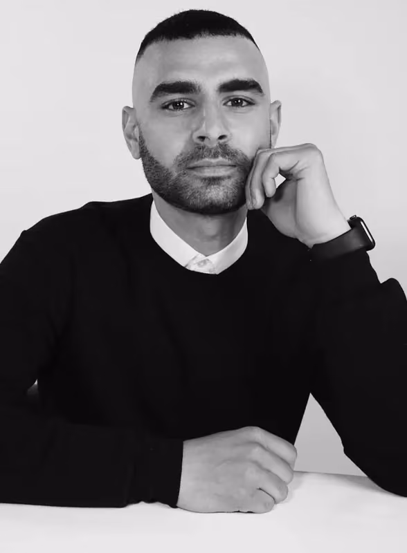 Portrait of Yousef Akbar