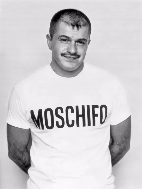 Portrait of Franco Moschino