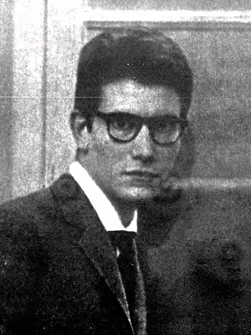 Portrait of Yves Saint Laurent