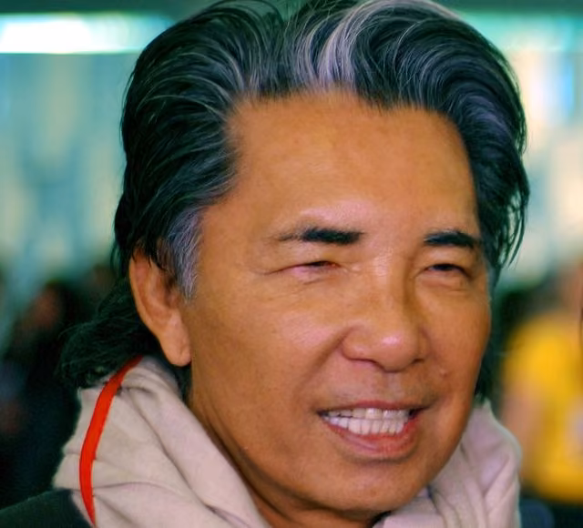 Kenzo Takada, 2008. Cropped from the original photograph.