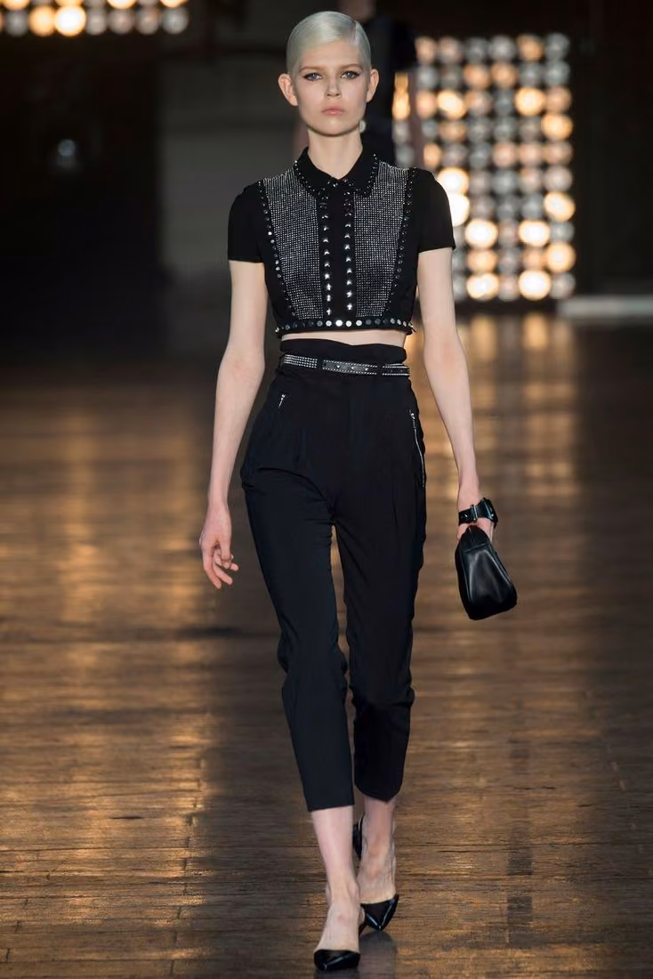 Look 1 — Diesel Black Gold Spring 2015 Ready-to-Wear Collection — Andreas Melbostad