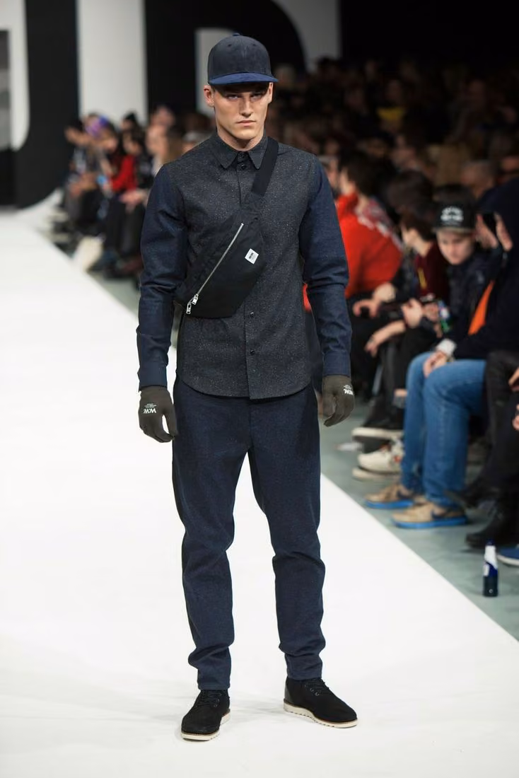 Look 1 — Wood Wood Fall 2013 Ready-to-Wear Collection — Brian SS Jensen, Karl-Oskar Olsen