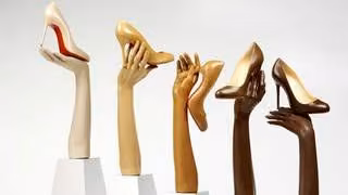Fifi high-heeled shoes displayed in several colours — Christian Louboutin