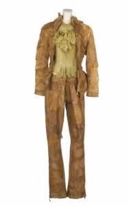 Hand-dyed jacket, blouse and trousers ensemble — Clive Rundle