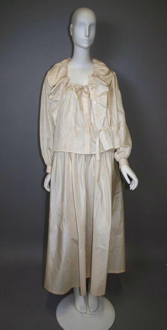 Four-piece silk-taffeta ensemble — Laura Biagiotti