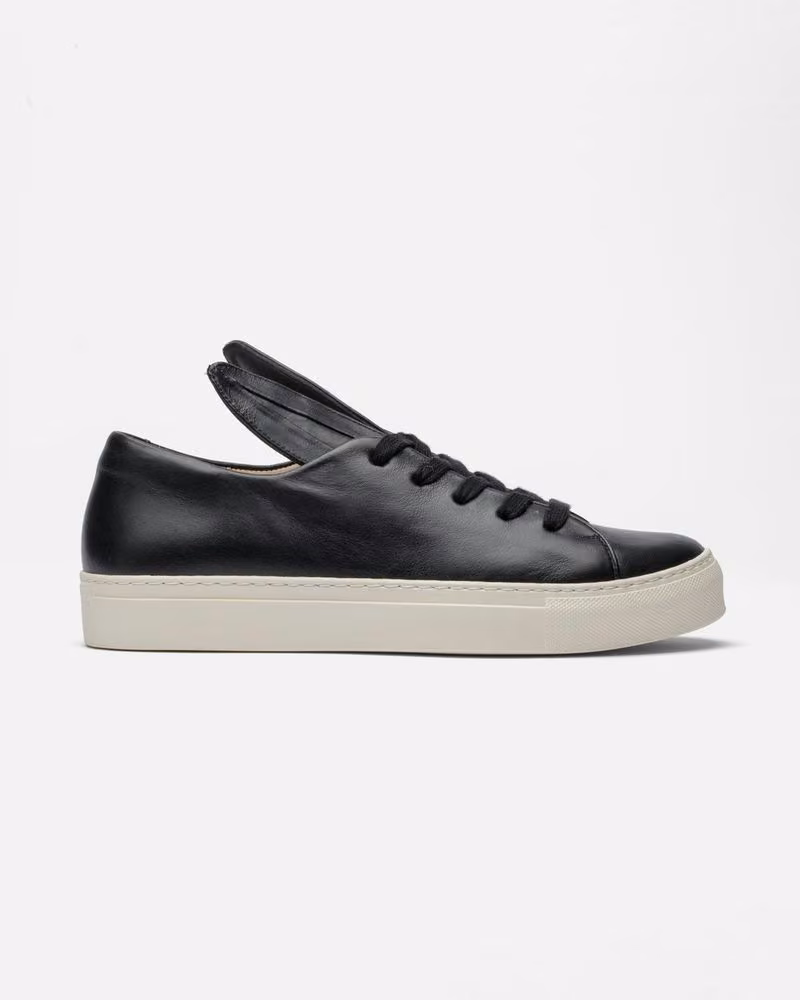 All Ears black leather shoes — Minna Parikka