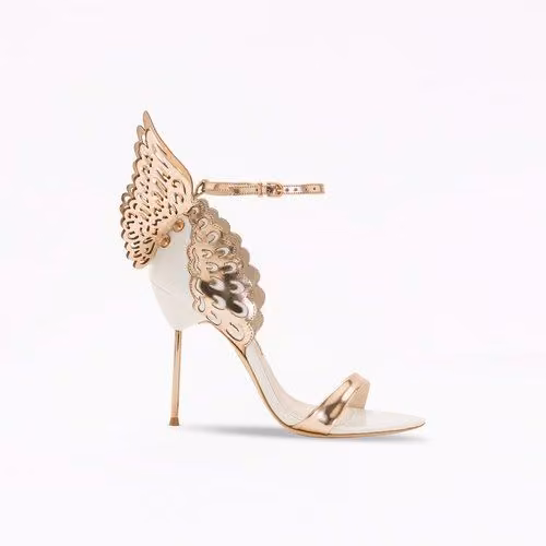 Evangeline winged high-heel sandal — Sophia Webster