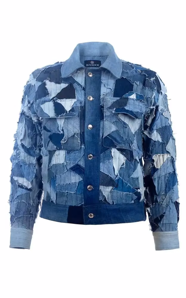 Osabarima patch jacket — David Kusi Boye-Doe, Date not documented