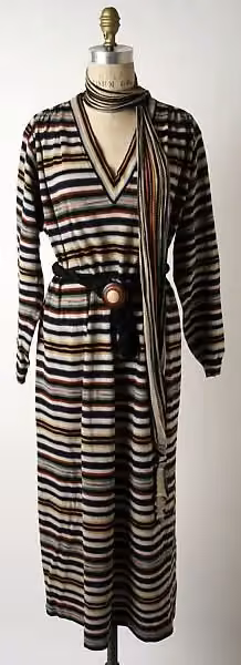 Dress — Rosita and Ottavio Missoni, fall/winter 1977–78