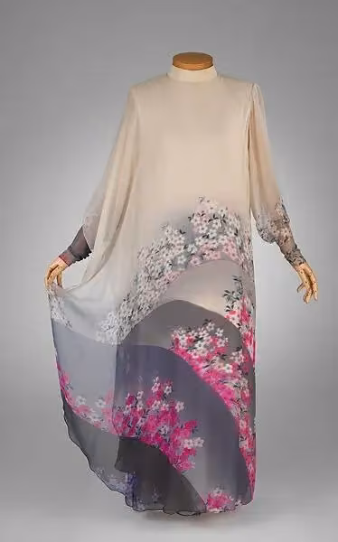 Evening dress — Hanae Mori, spring/summer 1983