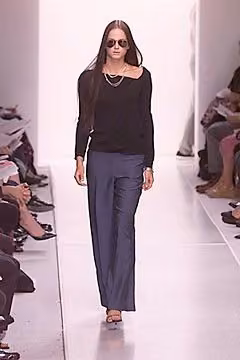 Navy top and trousers, Matt Nye, Spring 2000 Ready-to-Wear.