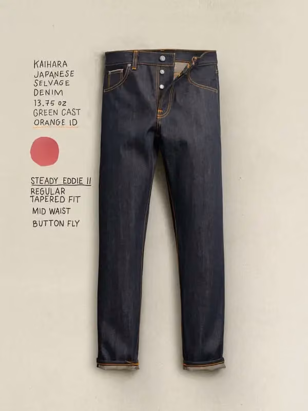 Steady Eddie II Dry Selvage jeans — Maria Erixon, Date not documented