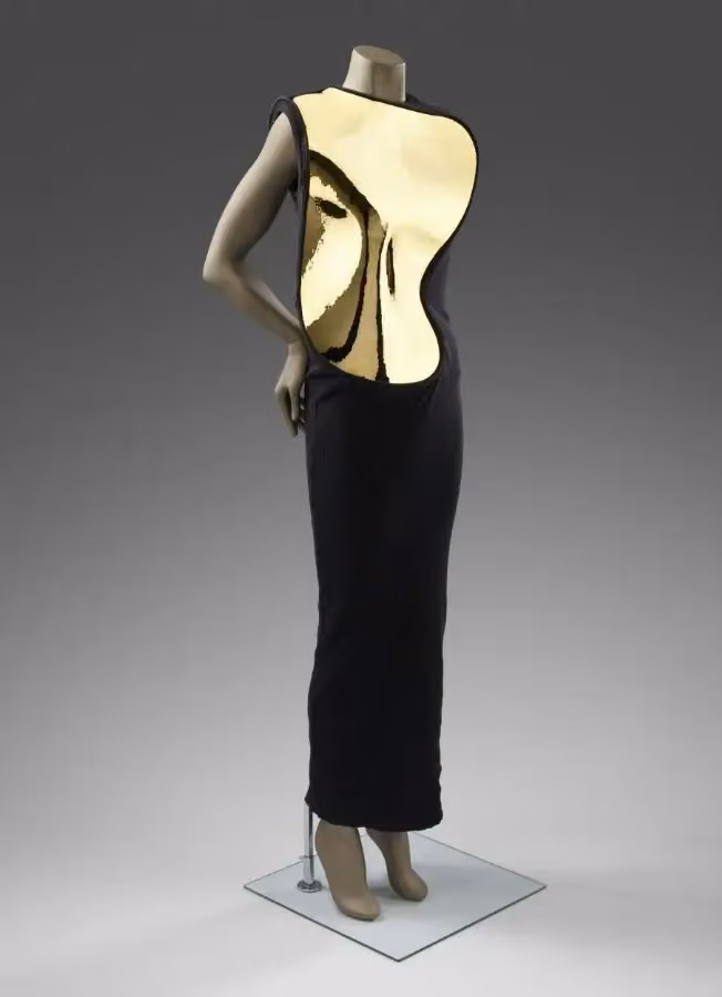 Brass breastplate dress — Jonathan Anderson for Loewe, Spring/Summer 2022