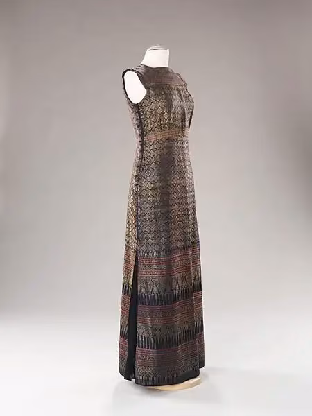 Evening dress — Muriel King, 1937