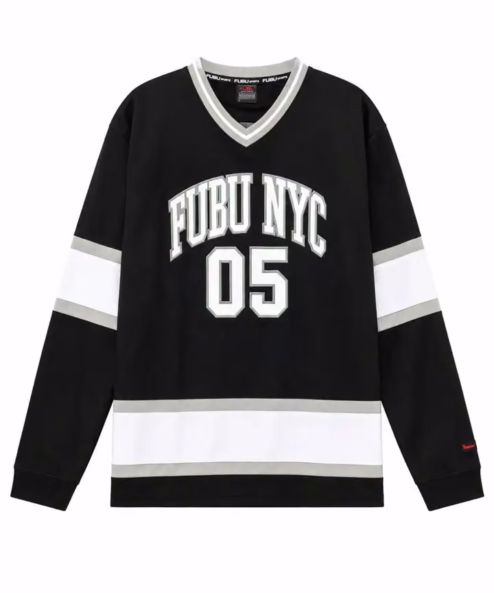 Hockey Shirt, FAM-62712 — Daymond John and the FUBU founders, Date not stated