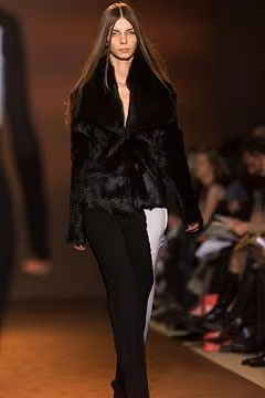 Dark textured jacket and trousers by Richard Edwards, Fall 2002 Ready-to-Wear.