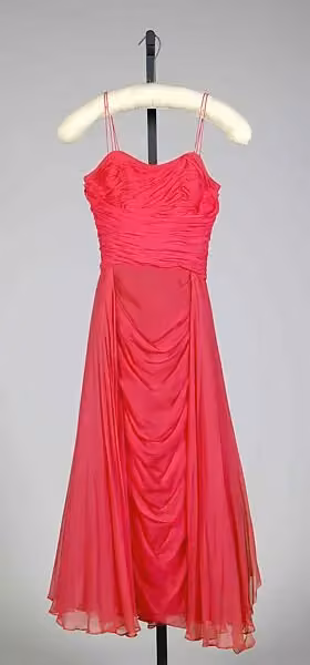 Evening dress — Ceil Chapman, 1953