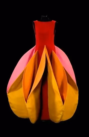 Arancia sculpture dress — Roberto Capucci, Spring/Summer 1982