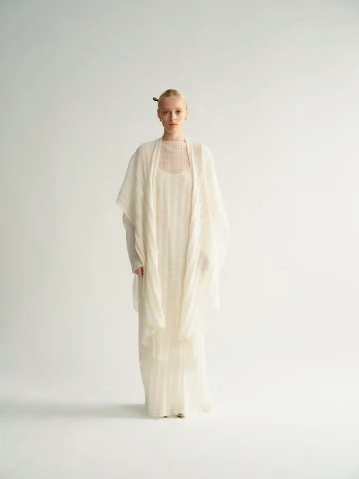 Ruby knit cape — Viktoria Chan, Date not documented