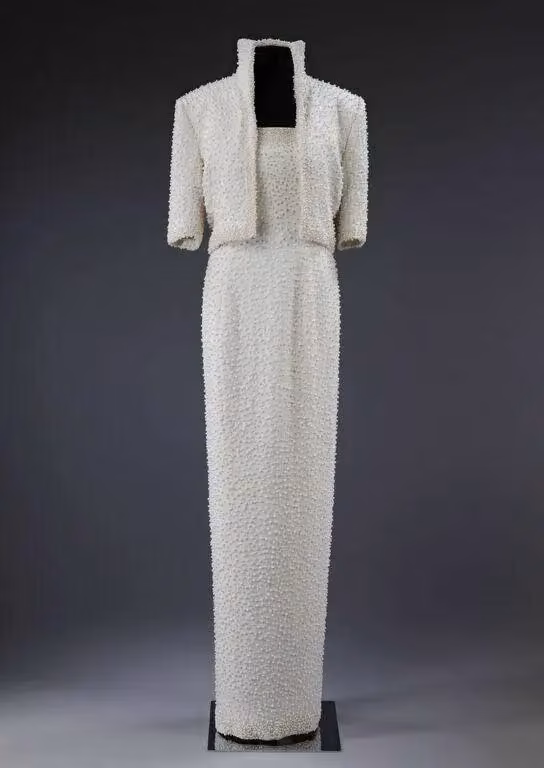 “Elvis Dress” and bolero — Catherine Walker, 1989