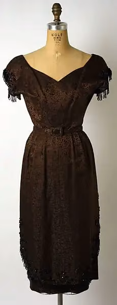 Cocktail dress — Adele Simpson, 1950