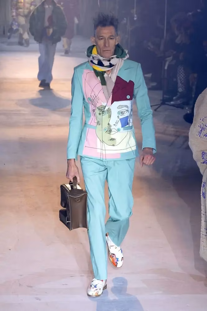 KidSuper — Look 12 — Colm Dillane, Fall 2024 Menswear
