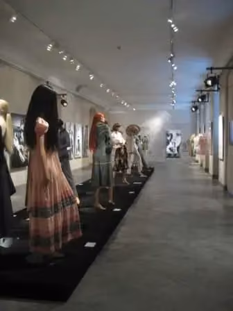 Evening dresses at the retrospective — Margit Brandt, 1965–1980