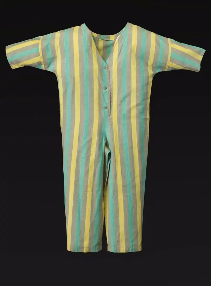 WilliWear color-block jumpsuit — Willi Smith, 1969-1987