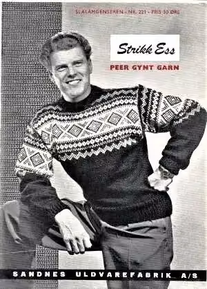 Slalom sweater — Unn Søiland Dale, 1952