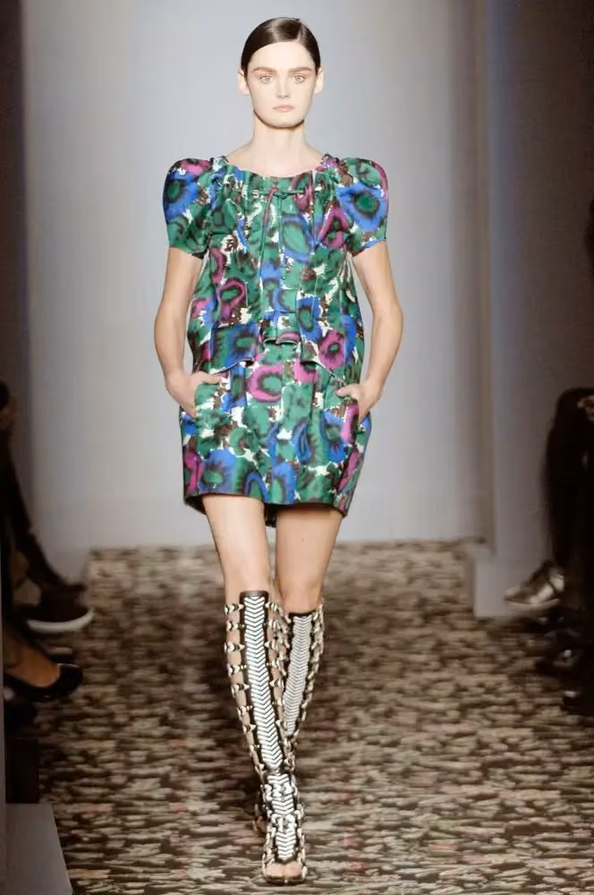 Balenciaga — Look 17 — Nicolas Ghesquière, Spring 2008 Ready-to-Wear