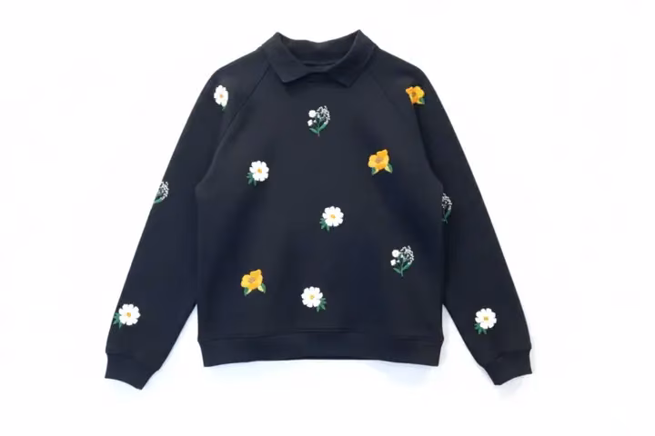 Darling embellished sweatshirt — Fam Irvoll, Date not documented
