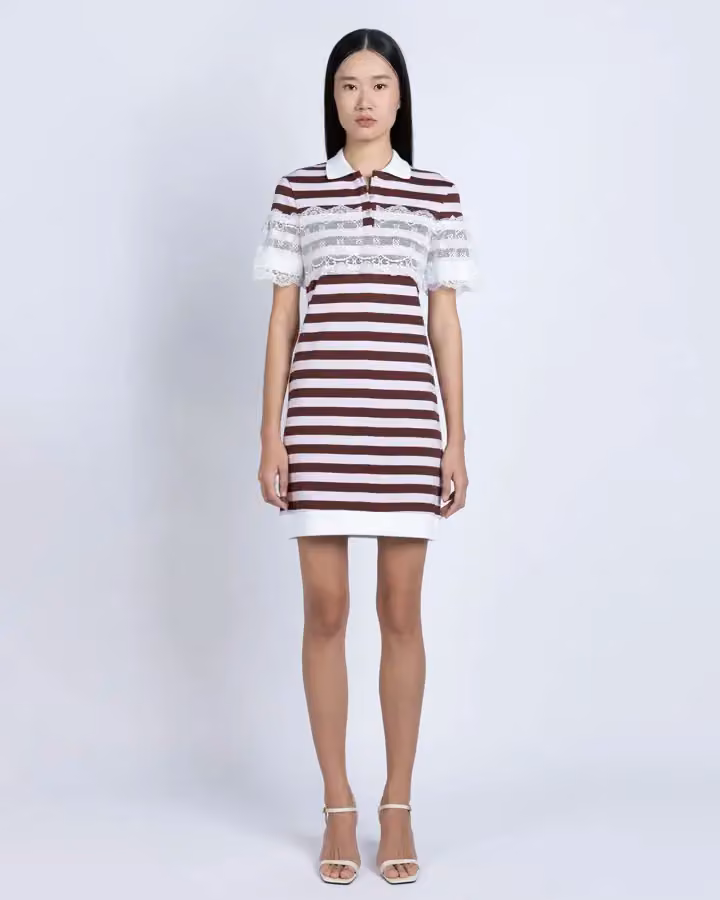 DISAYA l  Breeze Lace Stripe Dress — Disaya Sorakraikitikul, Date not documented