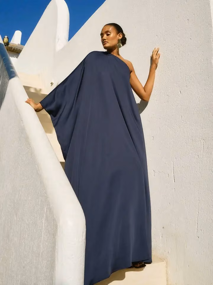 Satu Dress - Solid Navy — Diarra Bousso, Date not stated
