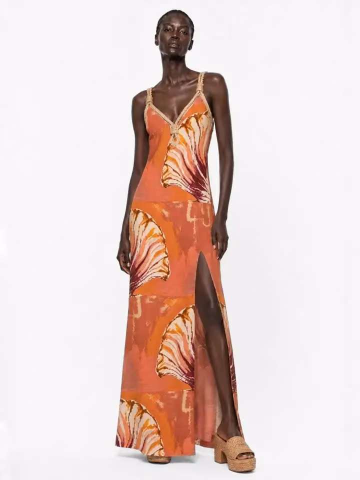 Meenu Rope Dress - Scala Coral — Diarra Bousso, Date not stated