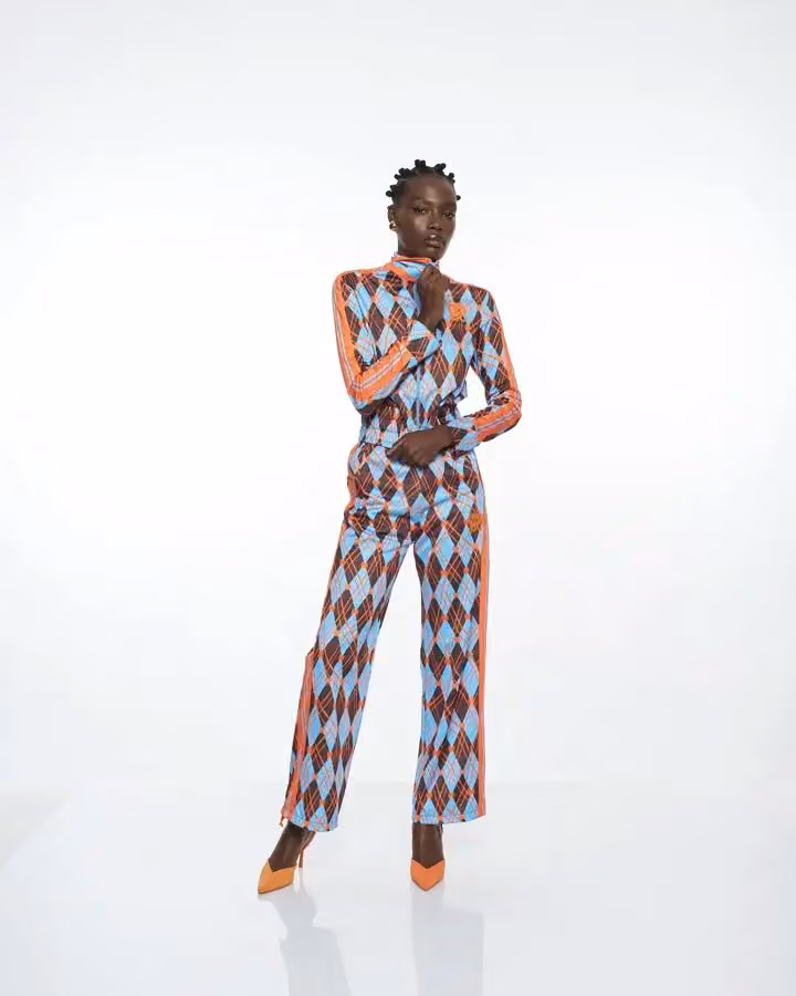 Earth Argyle Track Top — Rich Mnisi, Date not stated