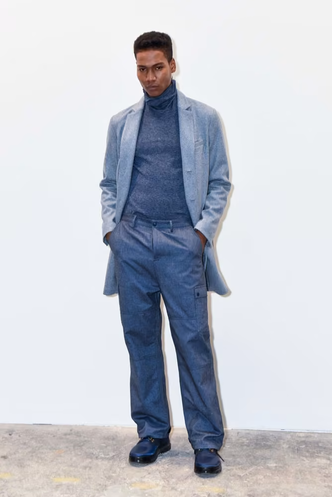 Light blue suit, Zachary Prell, Fall 2017 Menswear.