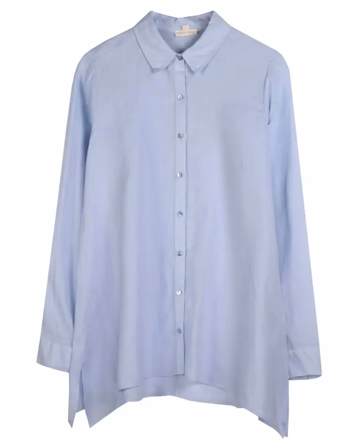 Organic Handkerchief Linen Shirt — Eileen Fisher, Date not stated
