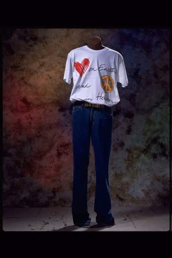 Love on Earth and Peace in Heaven — Franco Moschino, 1994