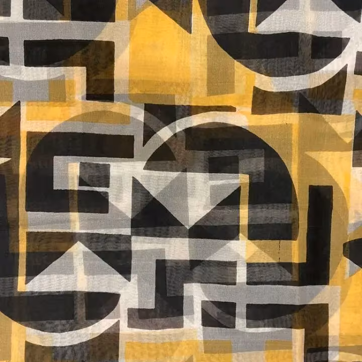 Dress fabric — Sonia Delaunay, 1925-1927