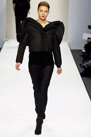 Sculptural padded jacket and trousers, Hamish Morrow, Fall 2007 Ready-to-Wear.